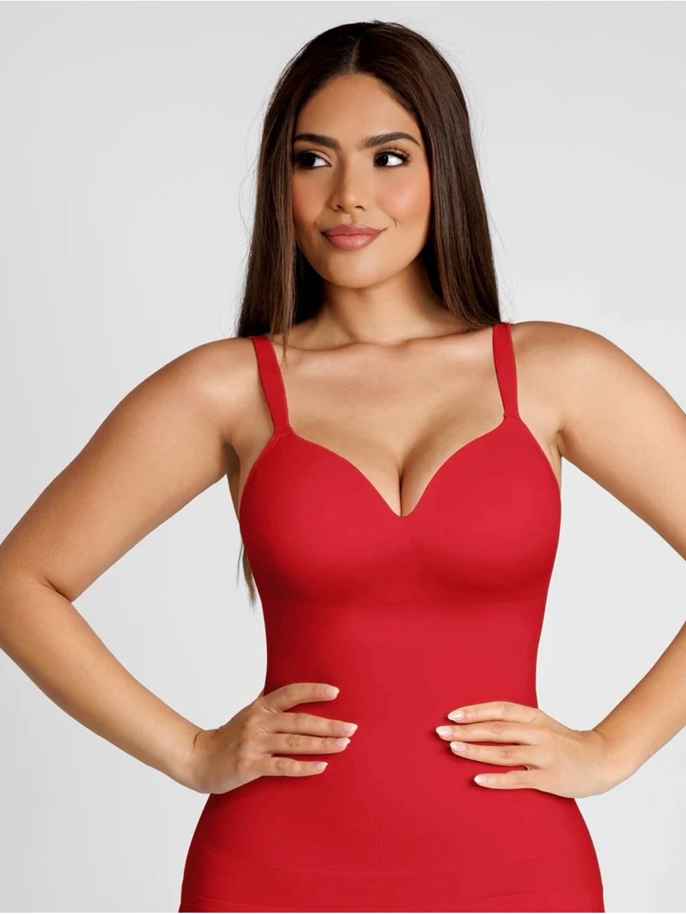 Feelingirl Seamless Red Cami